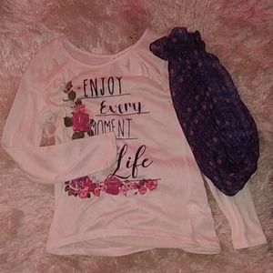 Shirt+scaf